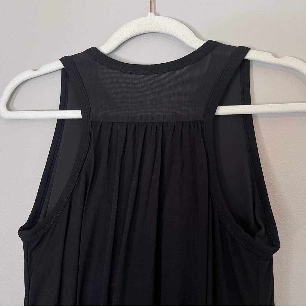 Shebird The Tunic Tank Bra A-Line Stretch Jersey Mini Athletic Dress Black - Picture 7 of 7